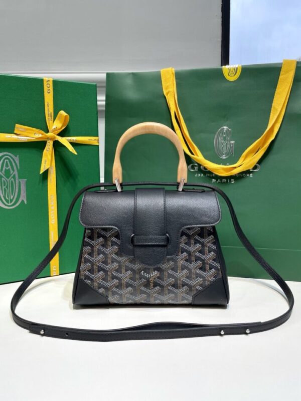 Replica Goyard Saigon Souple Mini Black - Best Fake Designer Bags