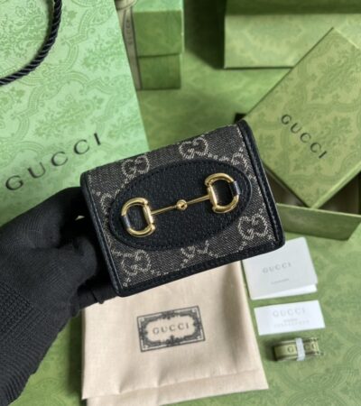 Replica Gucci Horsebit 1955 Wallet Black - Best Fake Designer Bags