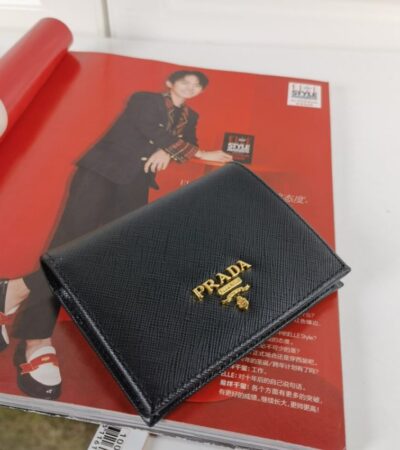 Replica Prada Saffiano Two Fold Wallet - Best Fake Designer Bags