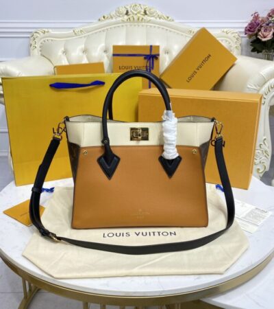 Replica Louis Vuitton On My Side 3 Brown - Best Fake Designer Bags