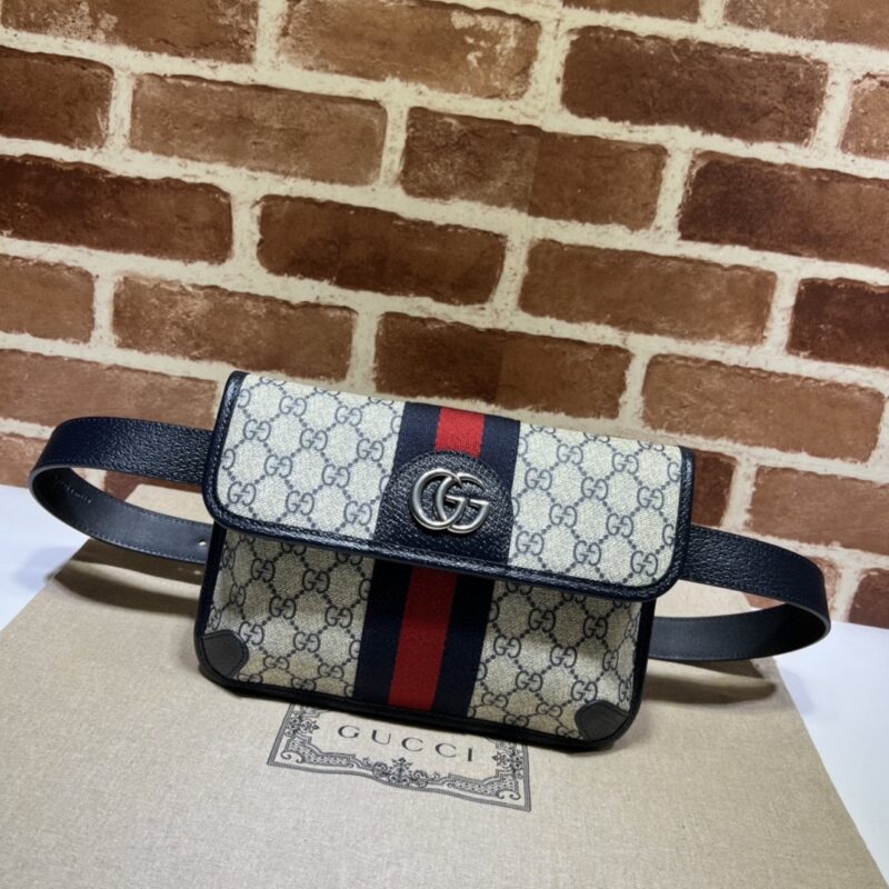 Replica Gucci Ophidia  GG Small Waist Blue - Best Fake Designer Bags