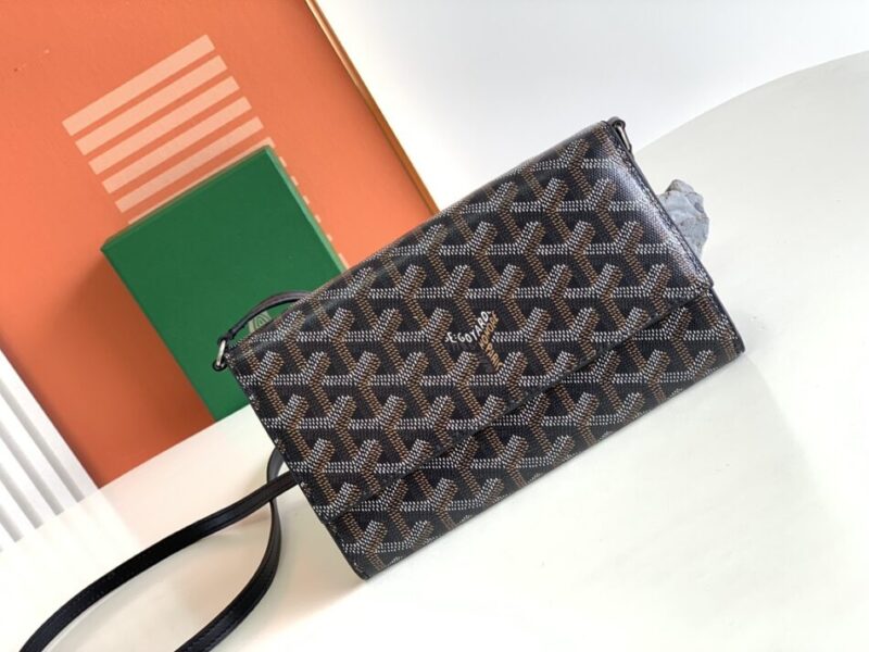 Replica Goyard Varenne Continental Wallet Black - Best Fake Designer Bags