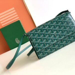 Replica Goyard Varenne Continental Wallet Green - Best Fake Designer Bags