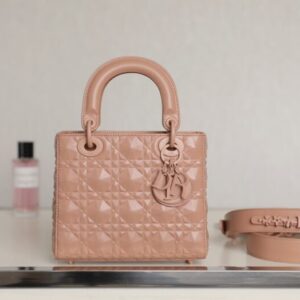 Replica Lady Dior Ultramatte  Apricode Grid ABC - Best Fake Designer Bags
