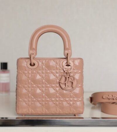 Replica Lady Dior Ultramatte Apricode Grid ABC - Best Fake Designer Bags
