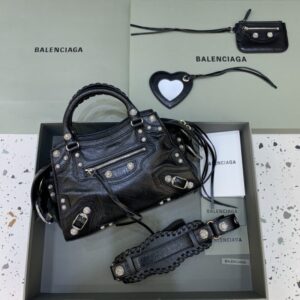 Replica Balenciaga  Le City Black Diamond - Best Fake Designer Bags