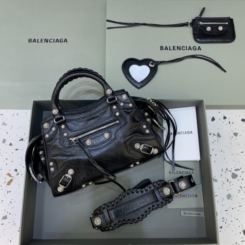 Replica Balenciaga  Le City Black Diamond - Best Fake Designer Bags
