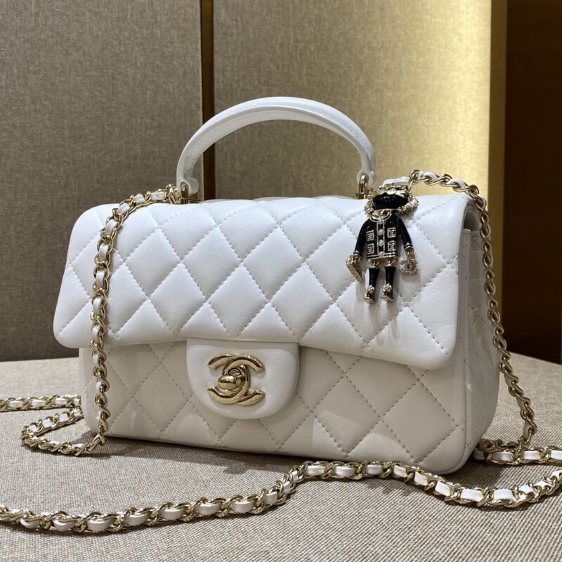 Replica CHANEL CF 20 cm Lion White - Best Fake Designer Bags