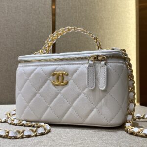 Replica CHANEL 22S Handle Box Bag White - Best Fake Designer Bags