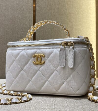 Replica CHANEL 22S Handle Box Bag White - Best Fake Designer Bags