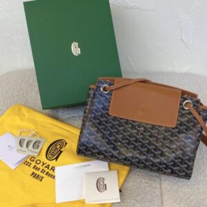 Replica Goyard Rouette Souple Brown - Best Fake Designer Bags