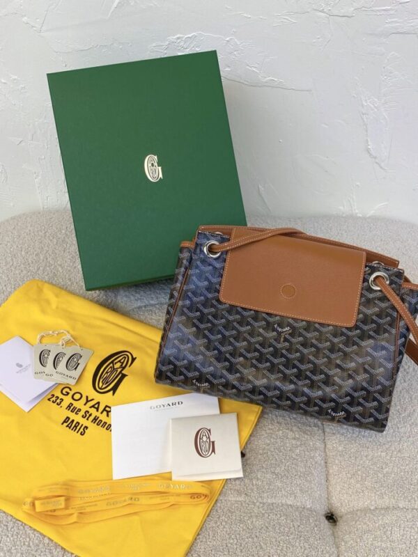 Replica Goyard Rouette Souple Brown - Best Fake Designer Bags