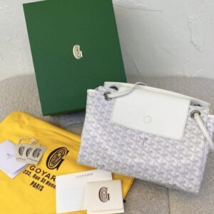 Replica Goyard Rouette Souple White - Best Fake Designer Bags