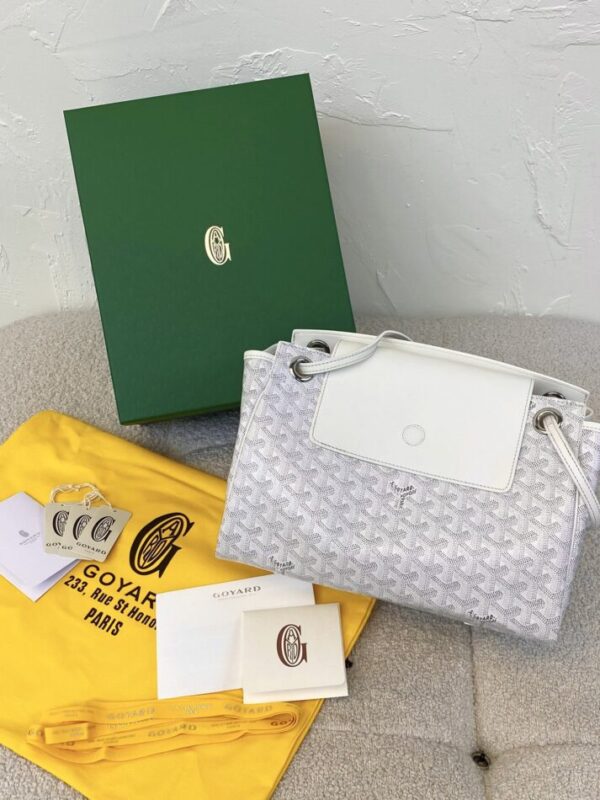 Replica Goyard Rouette Souple White - Best Fake Designer Bags