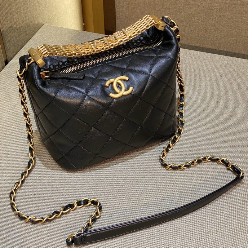 Replica CHANEL 22s Hobo Rhinestone - Best Fake Designer Bags