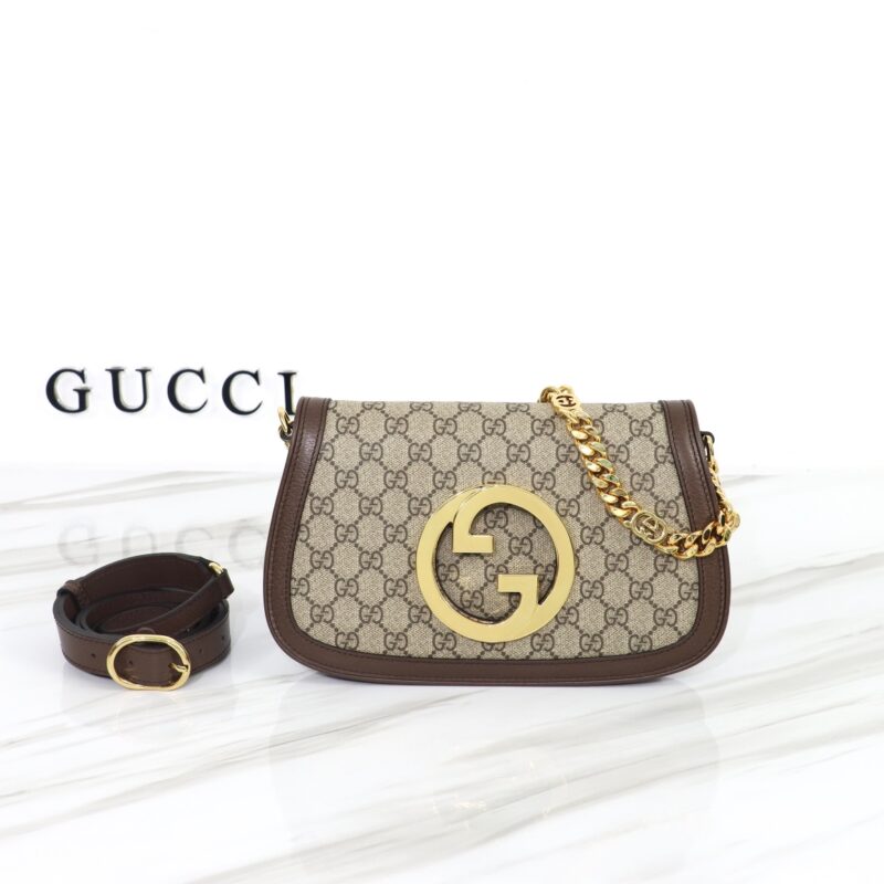 Replica Gucci  Blondie Canvas Brown - Best Fake Designer Bags
