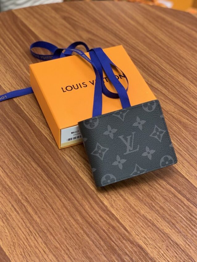 Replica Louis Vuitton Slender Wallet Black - elite superclone designer purse