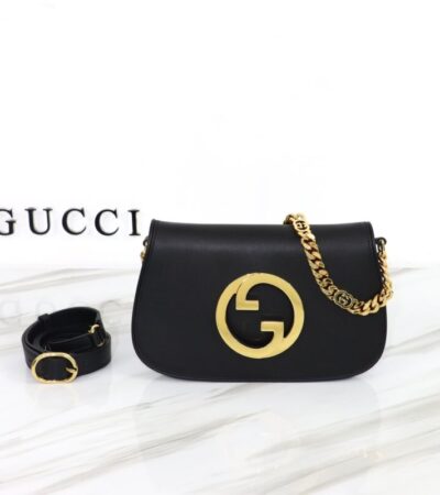 Replica Gucci Blondie Leather Black - Best Fake Designer Bags