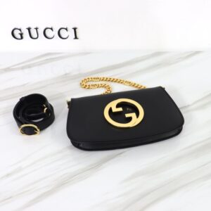 Replica Gucci Blondie Leather Black - top-rated replica designer bag