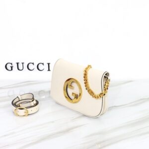 Replica Gucci Blondie Leather White - premium-grade designer purse dupe