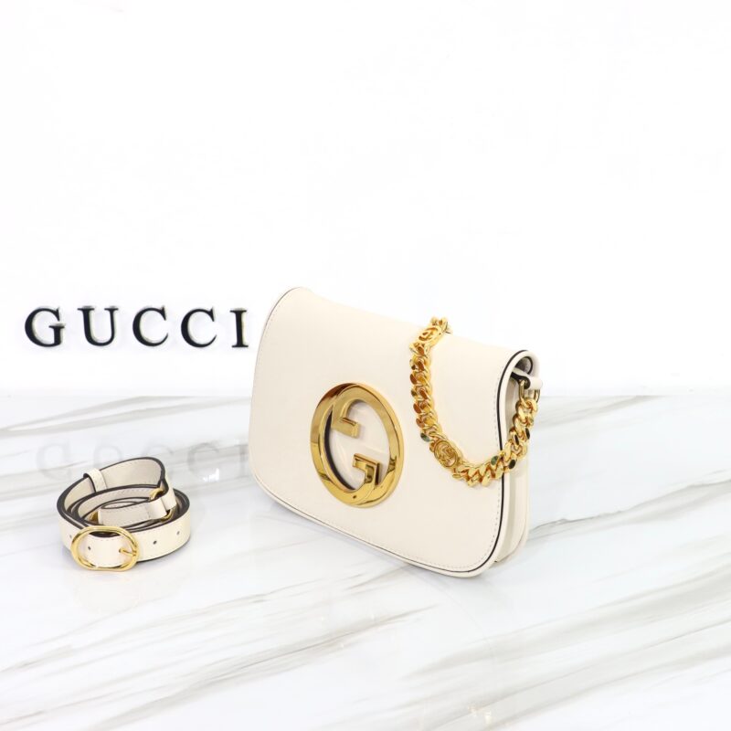 Replica Gucci Blondie Leather White - premium-grade designer purse dupe