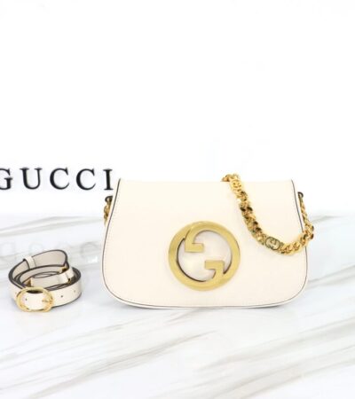 Replica Gucci Blondie Leather White - Best Fake Designer Bags