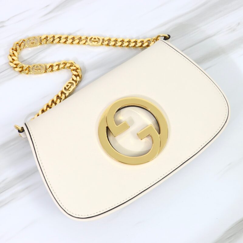 Replica Gucci Blondie Leather White - elite superclone designer purse