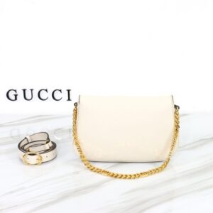 Replica Gucci Blondie Leather White - top-tier luxury replica shoulder bag