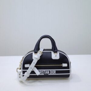 Replica Dior Vibe Zip Bowling Bag Black - Best Fake Designer Bags