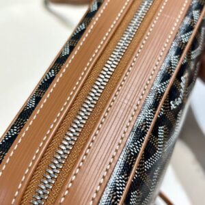 Replica Goyard Cap Vert Red Brown - high-quality designer bag clone