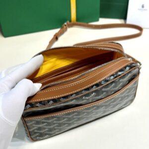Replica Goyard Cap Vert Red Brown - ultra-realistic fake designer tote