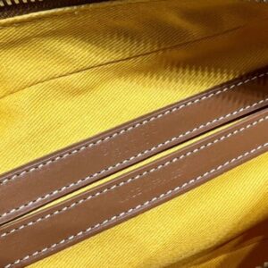 Replica Goyard Cap Vert Red Brown - high-quality designer bag clone