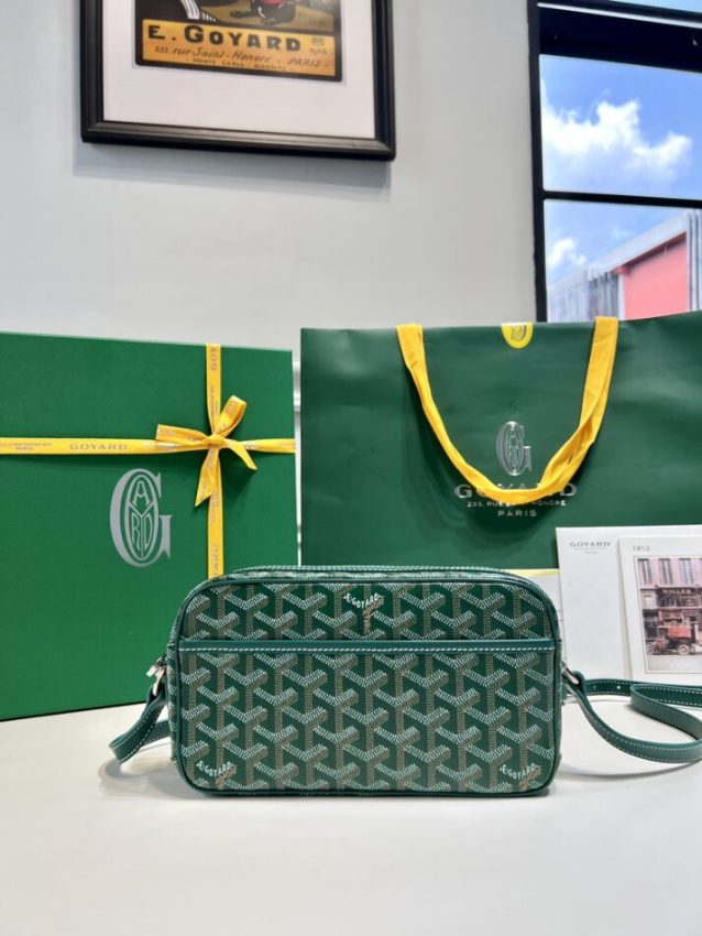 Replica Goyard Cap Vert Red Green - Best Fake Designer Bags