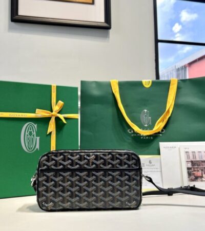 Replica Goyard Cap Vert Red Black - Best Fake Designer Bags