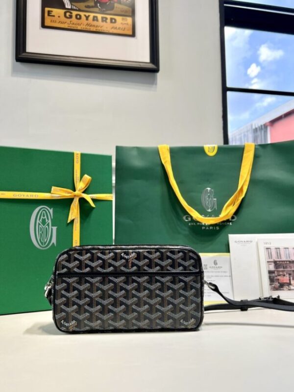 Replica Goyard Cap Vert Red Black - Best Fake Designer Bags