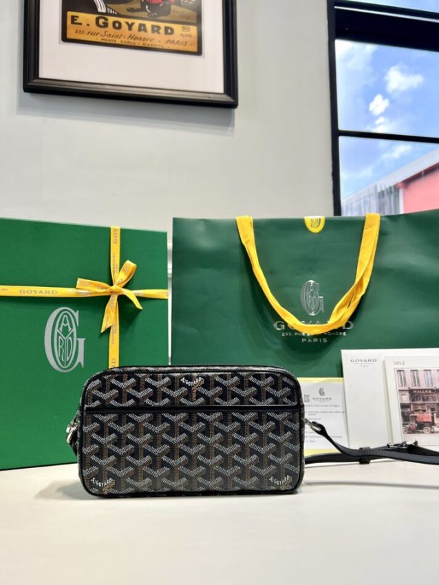 Replica Goyard Cap Vert Red Black - Best Fake Designer Bags