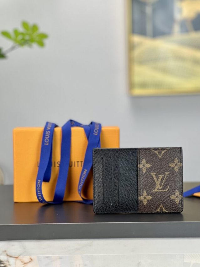 Replica Louis Vuitton Card Holder Brown - high-accuracy replica luxury purse