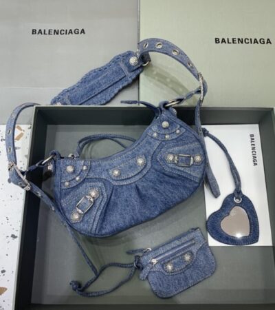Replica Balenciaga Le Cagole Denim - Best Fake Designer Bags