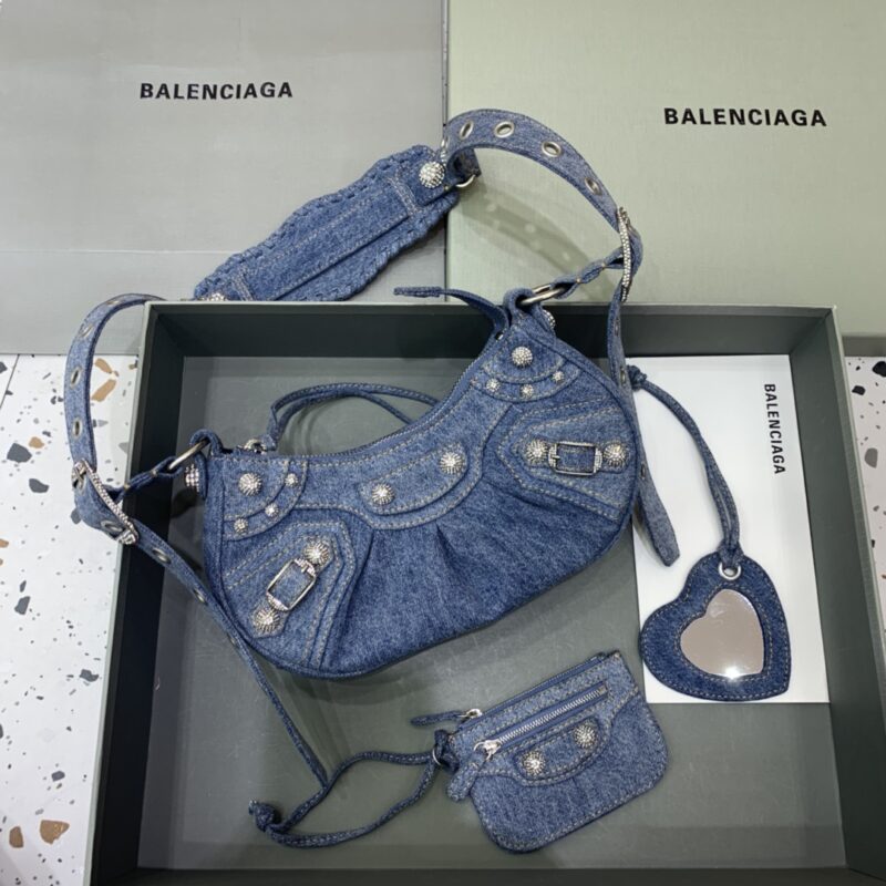 Replica Balenciaga Le Cagole Denim - Best Fake Designer Bags