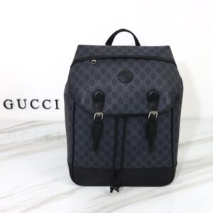 Replica Gucci Interlocking Double G Backpack Black - Best Fake Designer Bags