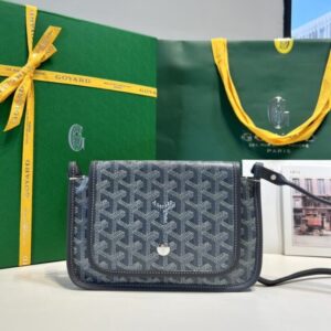 Replica Goyard Plumet Pocket Wallet Grey - Best Fake Designer Bags
