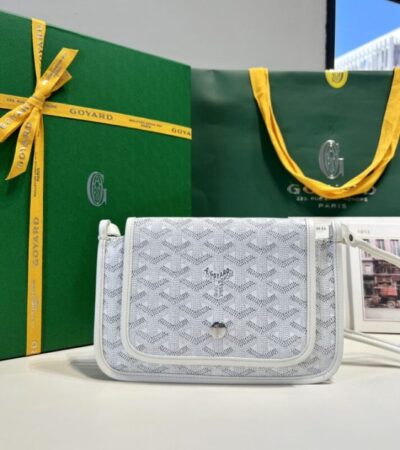 Replica Goyard Plumet Pocket Wallet White - Best Fake Designer Bags