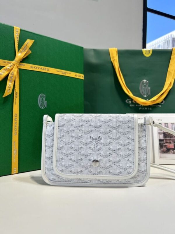 Replica Goyard Plumet Pocket Wallet White - Best Fake Designer Bags