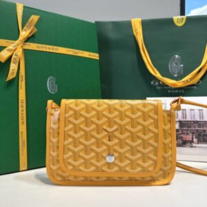 Replica Goyard Plumet Pocket Wallet Yellow - Best Fake Designer Bags