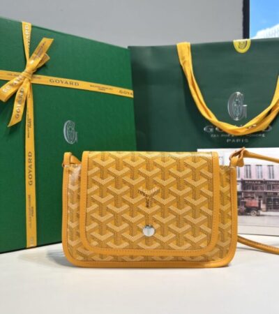 Replica Goyard Plumet Pocket Wallet Yellow - Best Fake Designer Bags