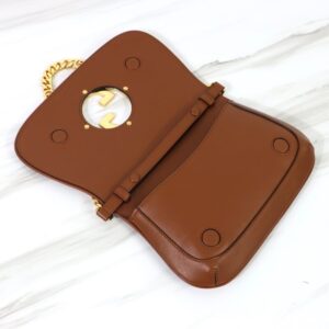 Replica Gucci Blondie Leather Brown - premium 1:1 fake handbag model