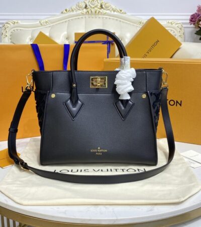 Replica Louis Vuitton On My Side Black All - Best Fake Designer Bags