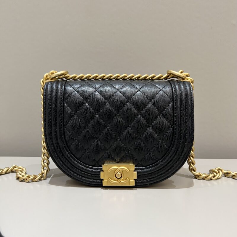 Replica CHANEL Le Boy Semi Circular - Best Fake Designer Bags