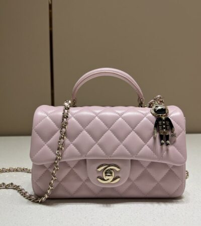 Replica CHANEL CF 20 cm Lion Pink - Best Fake Designer Bags