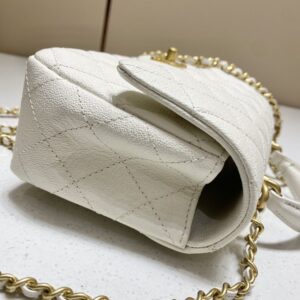 Replica CHANEL CF Handle White - high-accuracy replica luxury purse